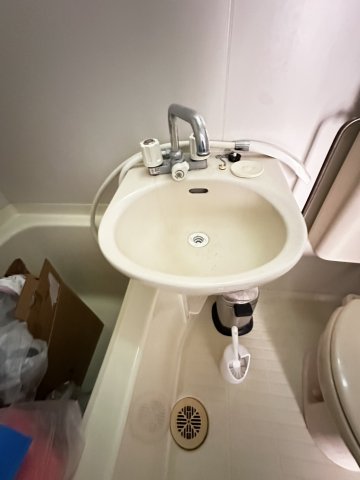 洗面設備　洗面所です
