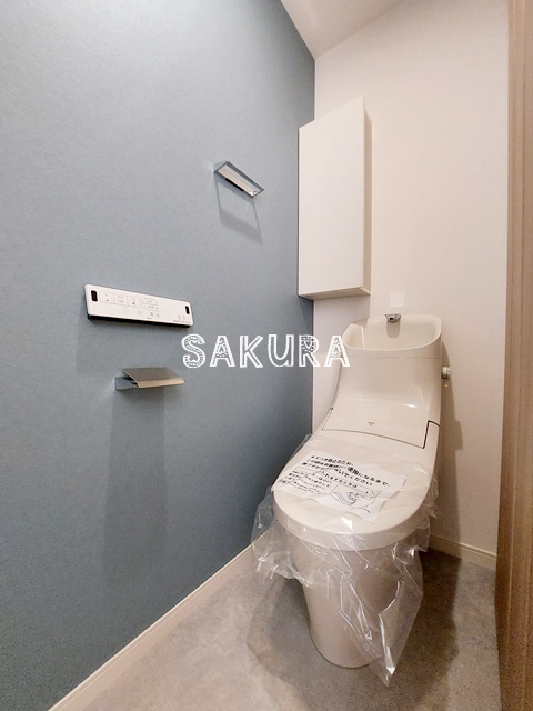 トイレ　落ち着いた色調のトイレです♪