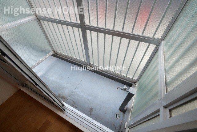 バルコニー　広々としたバルコニーです