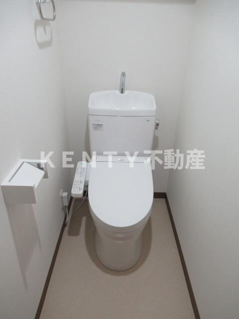 トイレ　ゆったりとした空間のトイレです
