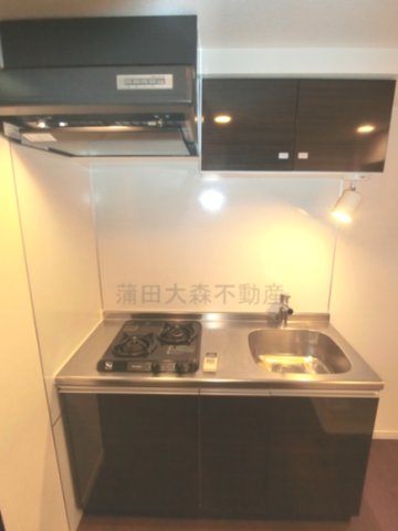キッチン　2口ガスシステムキッチン