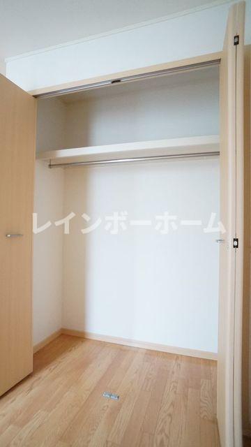 収納　たっぷりとした収納スペースです