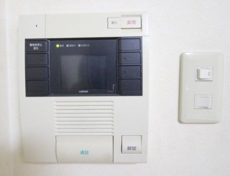 セキュリティ　※別部屋参考写真
