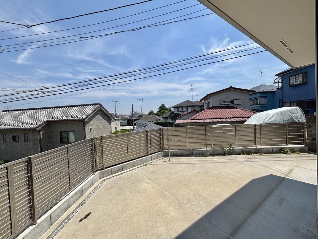 庭　プライバシーが保たれたお庭です