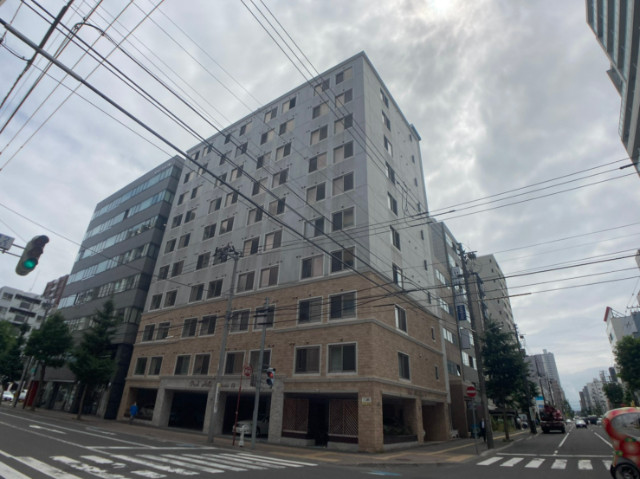 建物外観　札幌市中央区北１条東「パークヒルズ中央１２」