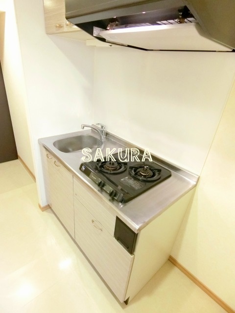 キッチン　自炊をされる方に嬉しい2口コンロ♪