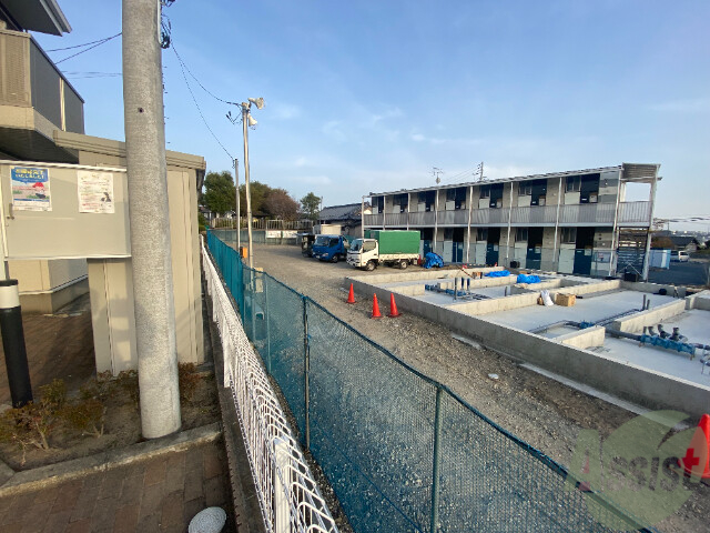 建物外観　仙台市泉区松森「松森アパート」