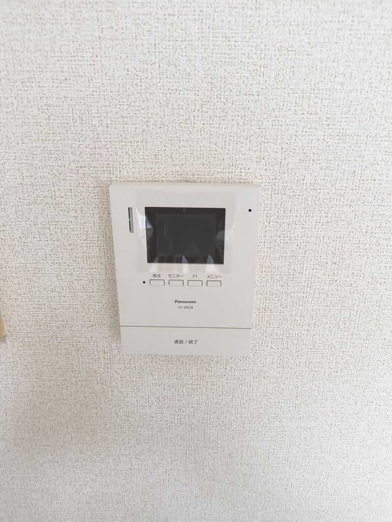 セキュリティ　画面付きインターホン♪