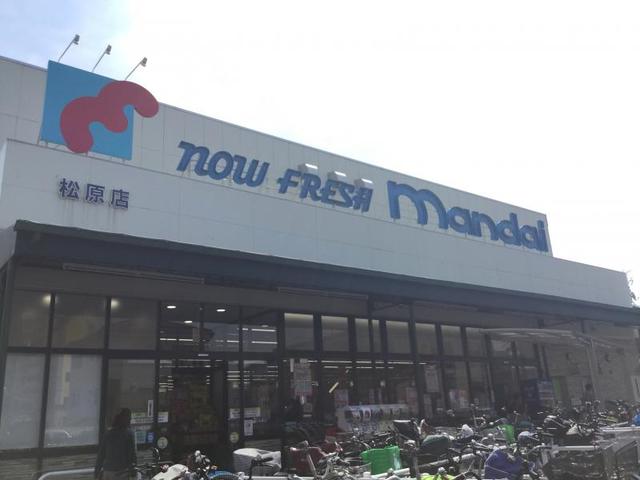 スーパー　万代松原店（スーパー）まで725m