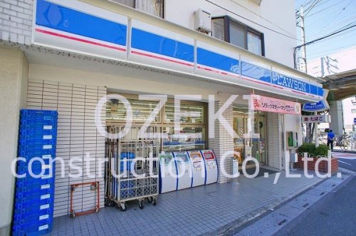コンビニ　ローソン 新越谷店（コンビニ）まで407m