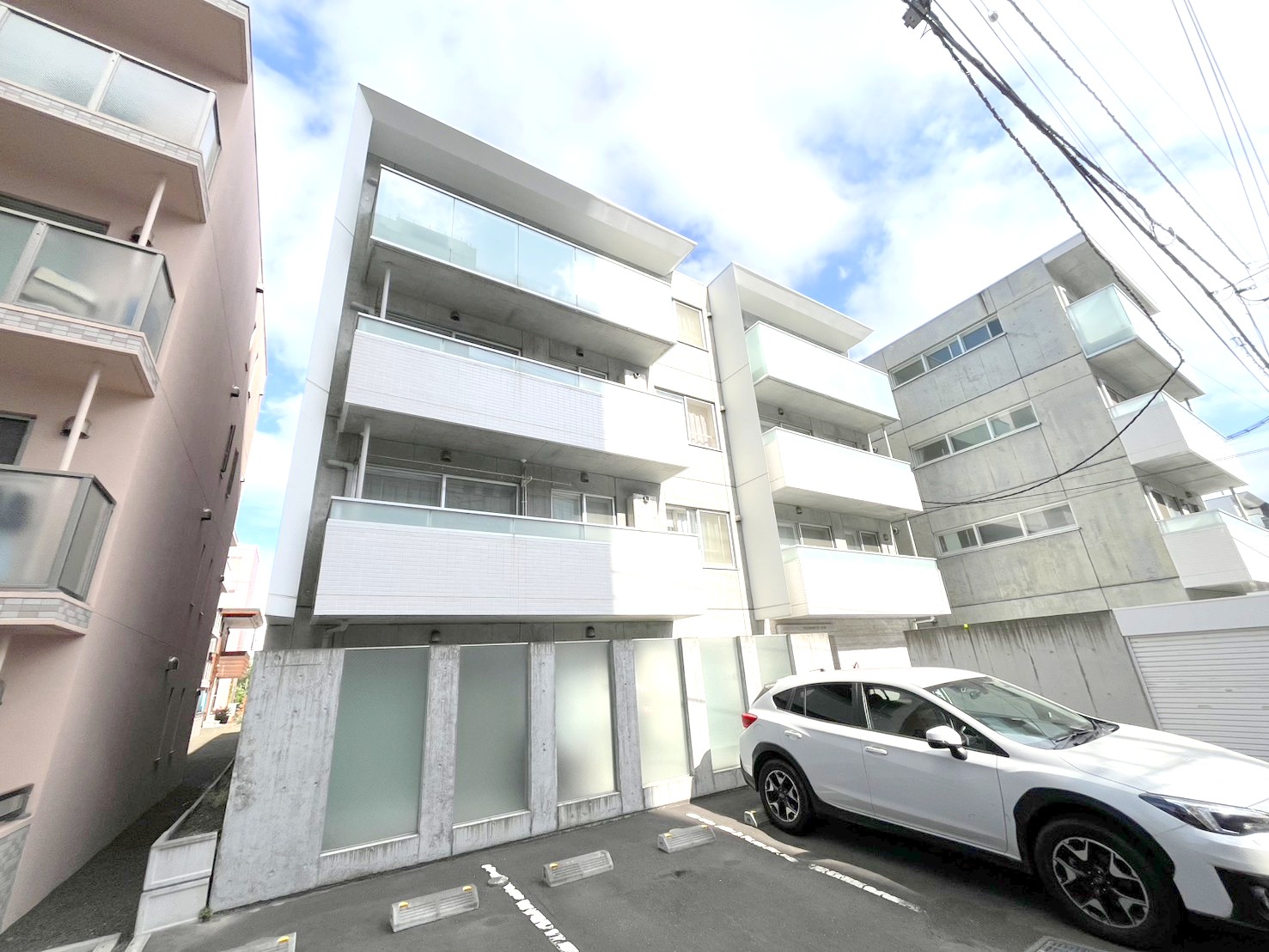 建物外観　綺麗な外観♪