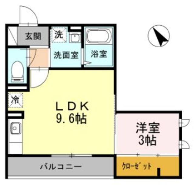 ハイツMEGUMIの間取り写真