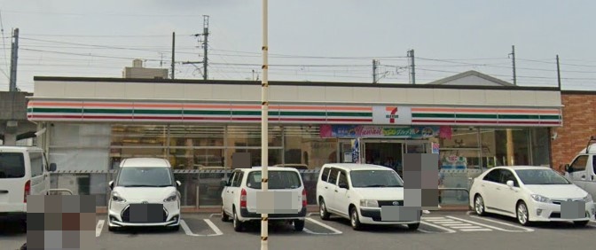 コンビニ　セブンイレブン 名古屋烏森町8丁目店（コンビニ）まで542m