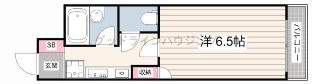 M&Kウレシノの間取り写真