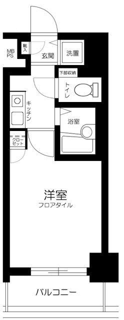 ロイヤルアメニティー池尻大橋の間取り写真