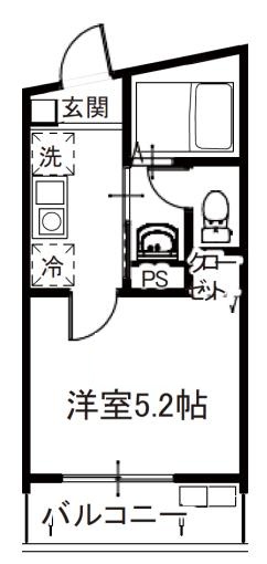 ＪＲ武蔵野線 西浦和駅 徒歩8分 3階建 築5年の間取り写真