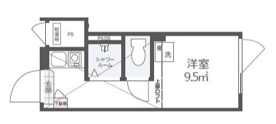 NORTH HILL SHINJUKU WESTの間取り写真