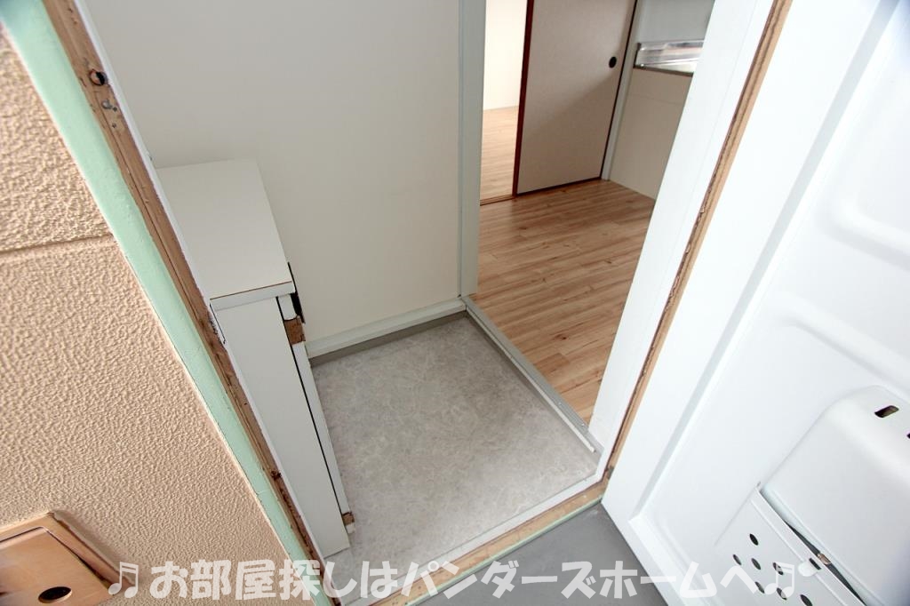 ビレッジハウス招提の玄関写真