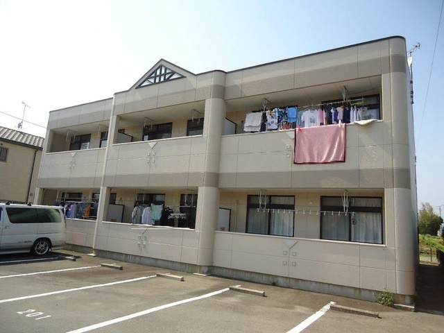 愛知県新城市富岡字大廻（アパート）の賃貸物件の外観