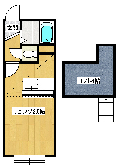 グランステージ南５条の間取り