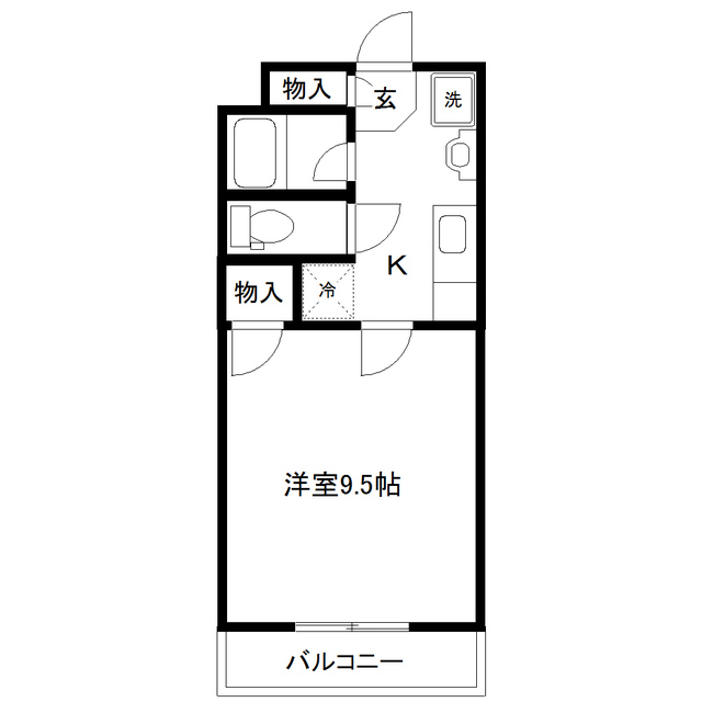 ウィンベルデュエット仙台北山Iの間取り