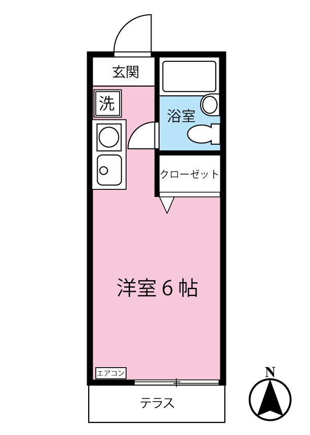 ハウゼ新百合丘の間取り