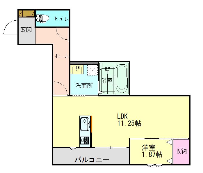 ソルセッサの間取り