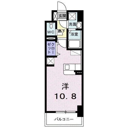 ルーカス　武之橋の間取り