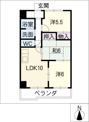 【アーバン滝子の間取り】