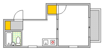 北井ビルの間取り