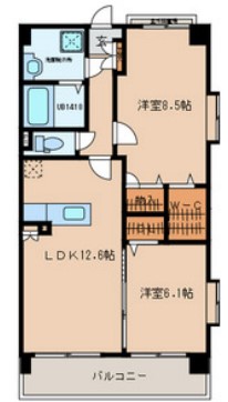 フロイントシャフトの間取り