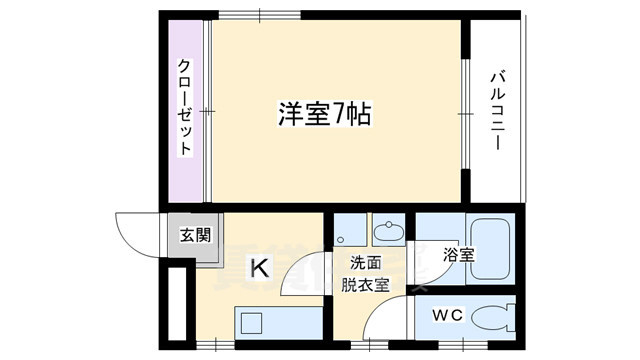 ドーリア花園の間取り