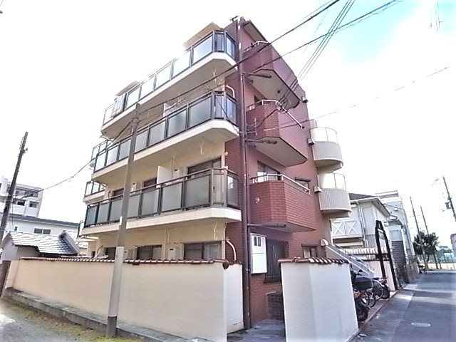 【神戸市東灘区住吉宮町のマンションの建物外観】