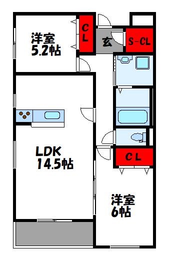 SUCCESS BLD.5の間取り