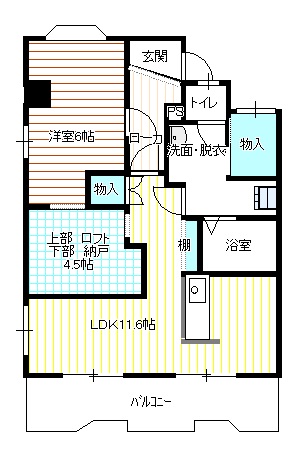 マンション善の間取り