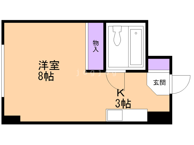 三共ハイツの間取り