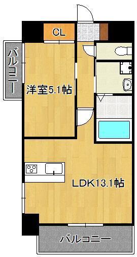 ＭＤＩシエルコンティーレ曽根北町の間取り