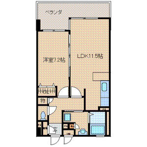 【グリーンフォート三嶋の間取り】