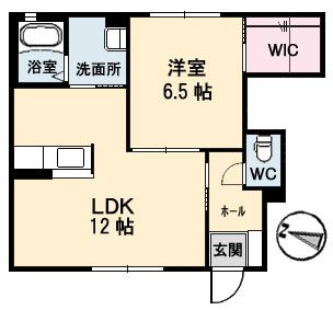 Ｔ・ＫミナミIIの間取り