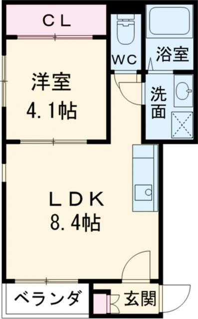 プライム二番コートの間取り