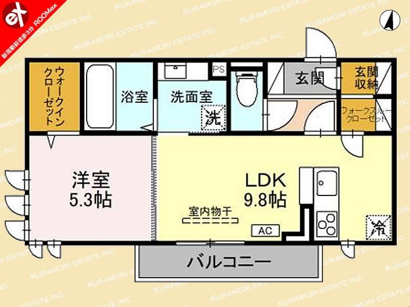 D-ROOM新和の間取り