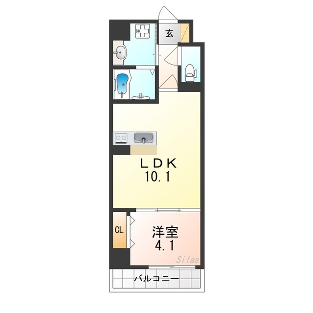 FREEDOM residence堺深井沢町の間取り