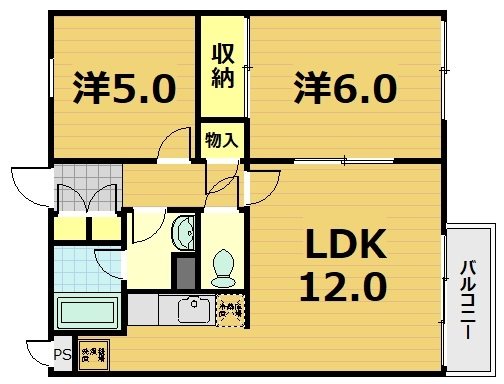 G-COURTの間取り