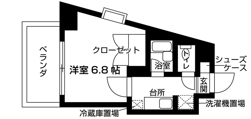 コリーヌIshiharaの間取り