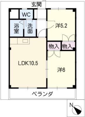 シャトルコーワの間取り