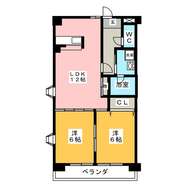 コーラル半田の間取り
