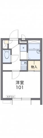 ニ中前ニの間取り