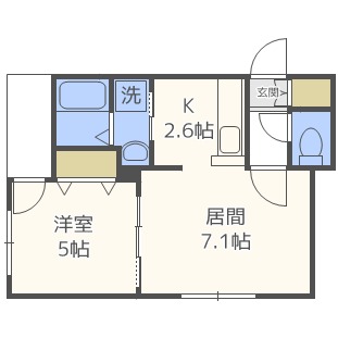 タカライーストプレイスの間取り