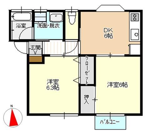 ファミールハイツの間取り