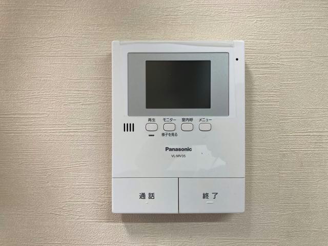セキュリティ　TVインターホンです。